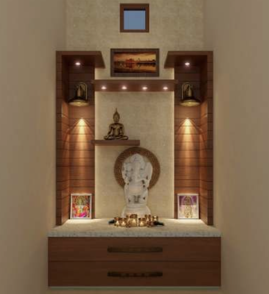 5 Beautiful Pooja Room Designs In 2023 Homes4india Pvt Ltd 1679