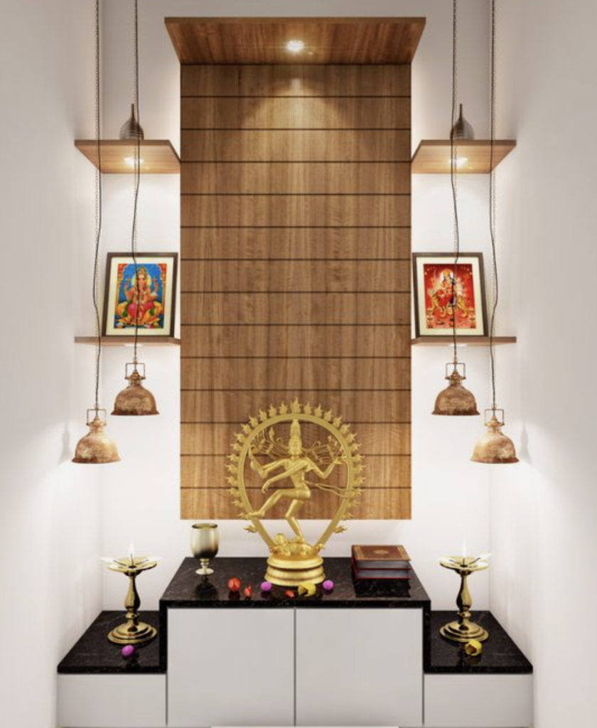 Eclectic Mix for a Pooja Room