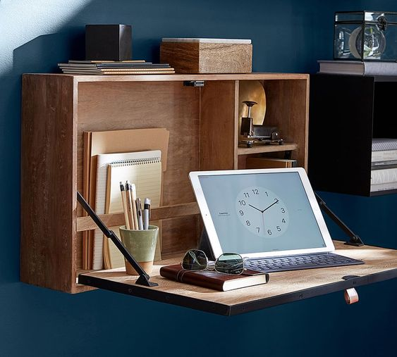 Wall-mounted Desk study table